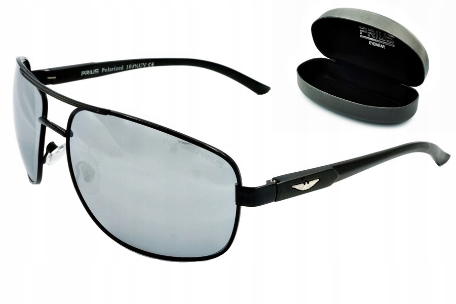 

Okulary Pilotki Polaryzacyjne Flex black white 15