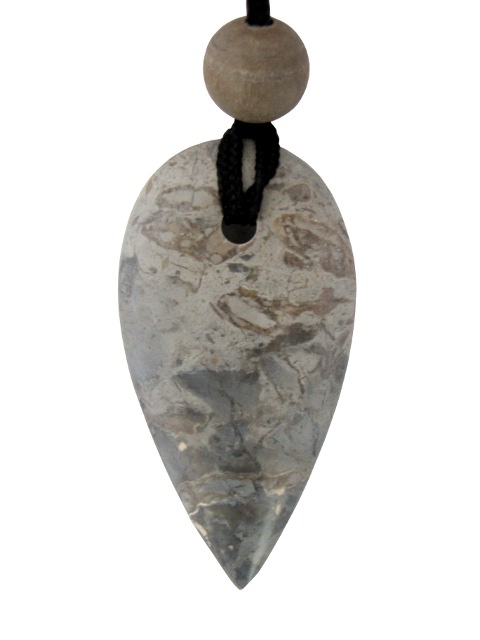 NASZYJNIK Z KAMIENIAMI AMULET WISIORKI KAMIEŃ 1.6