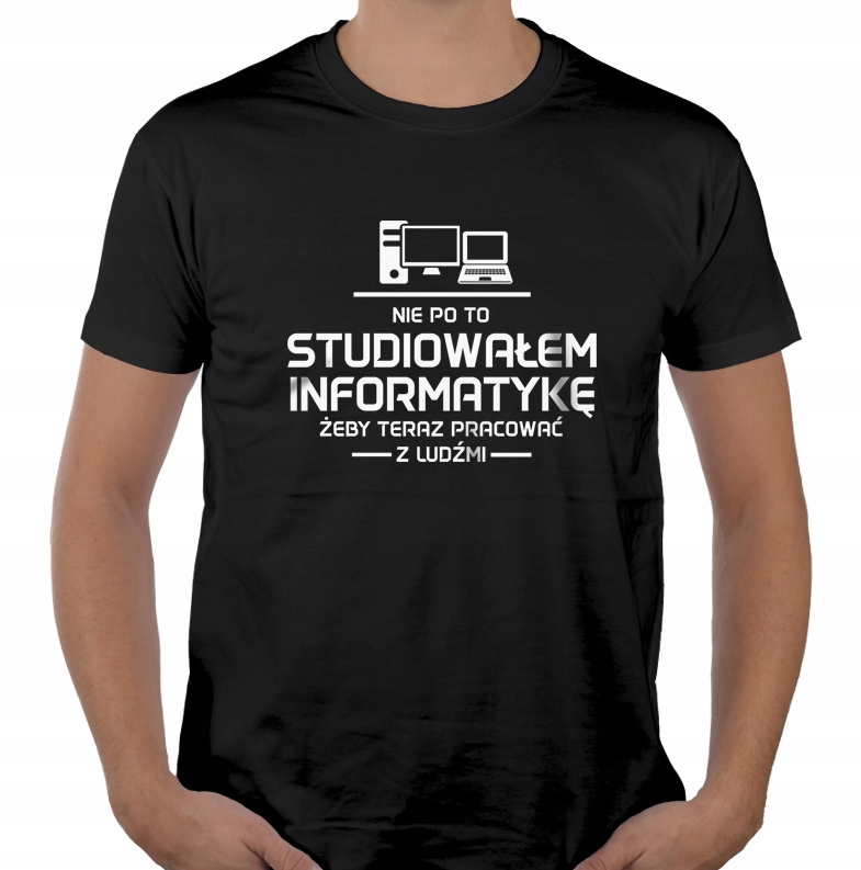 

Koszulka dla informatyka programisty geeka XXL