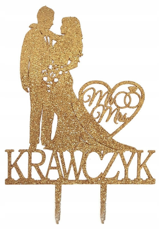 

Toper topper Para Młoda nazwisko na tort 7ZN1-zlbr