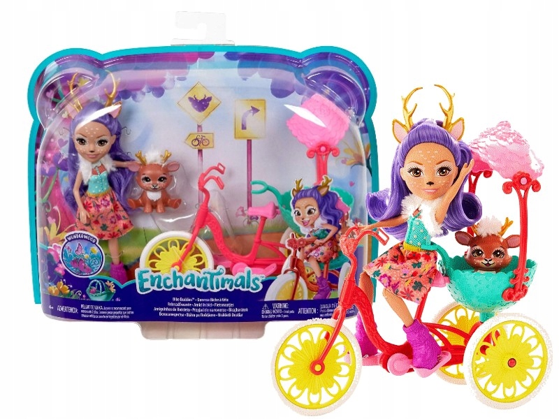 

Enchantimals Zestaw Danessa Deer rower dla dwojga