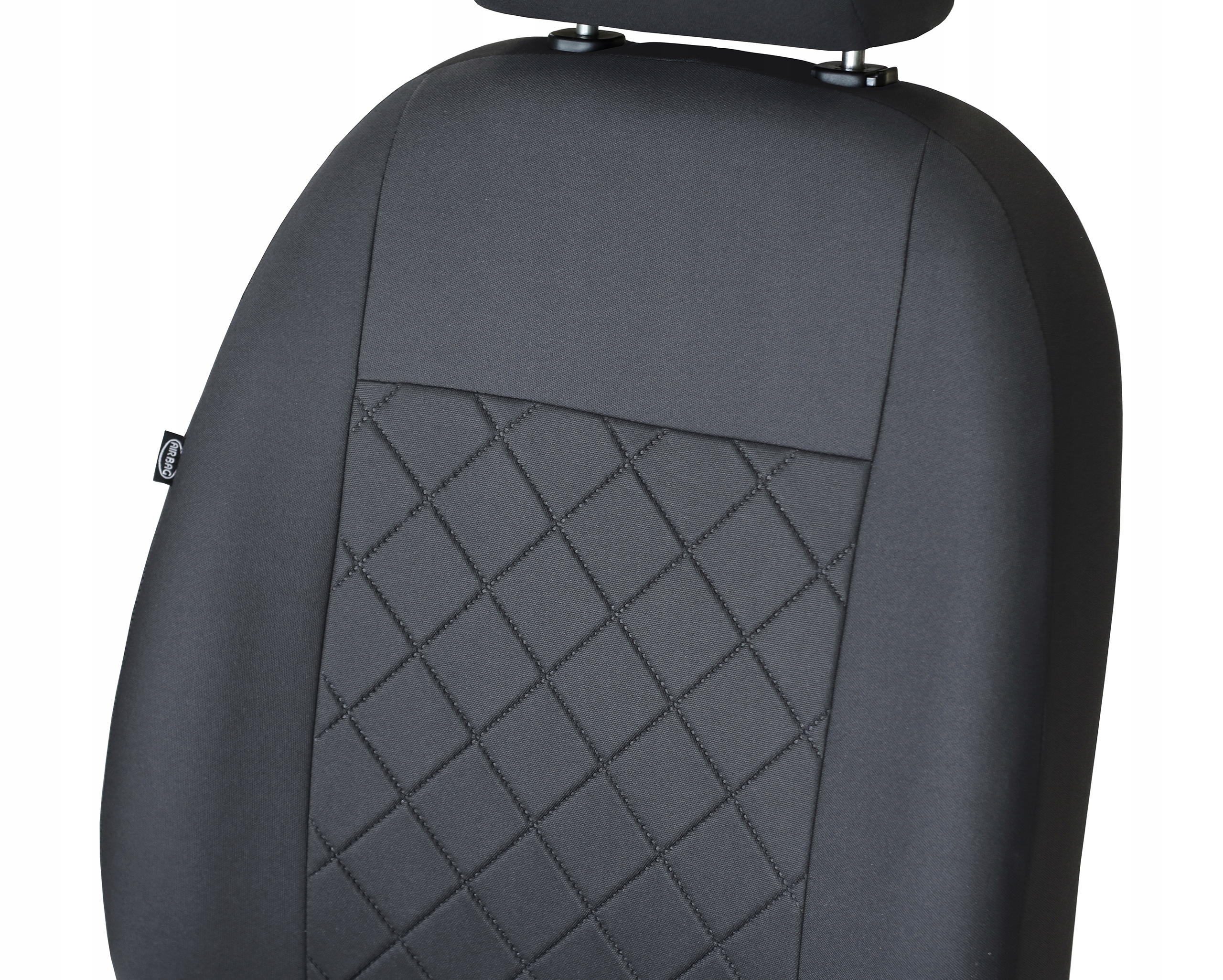 POKROWCE MIAROWE NA SIEDZENIA do DACIA LOGAN 2 Materiał materiał tapicerski