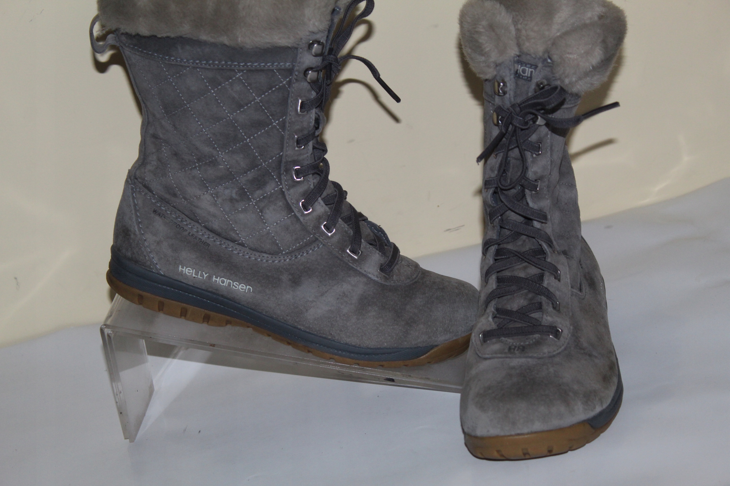 HELLY HANSEN - ROZ,37/4/22,5CM Z METKI Kolor szary