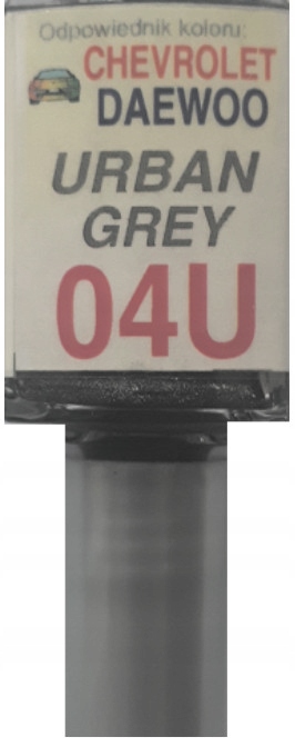 

Chevrolet Daewoo 04U Urban Grey Lakier Zaprawka
