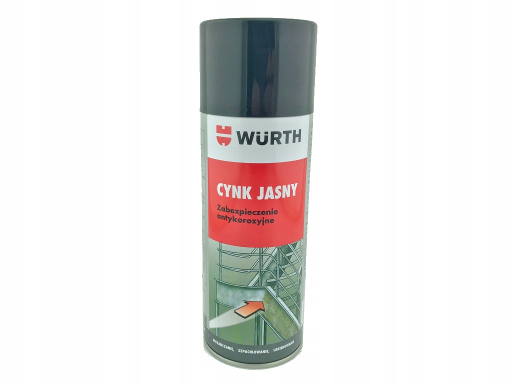 

Wurth Cynk Ocynk Jasny W Sprayu 400 ml