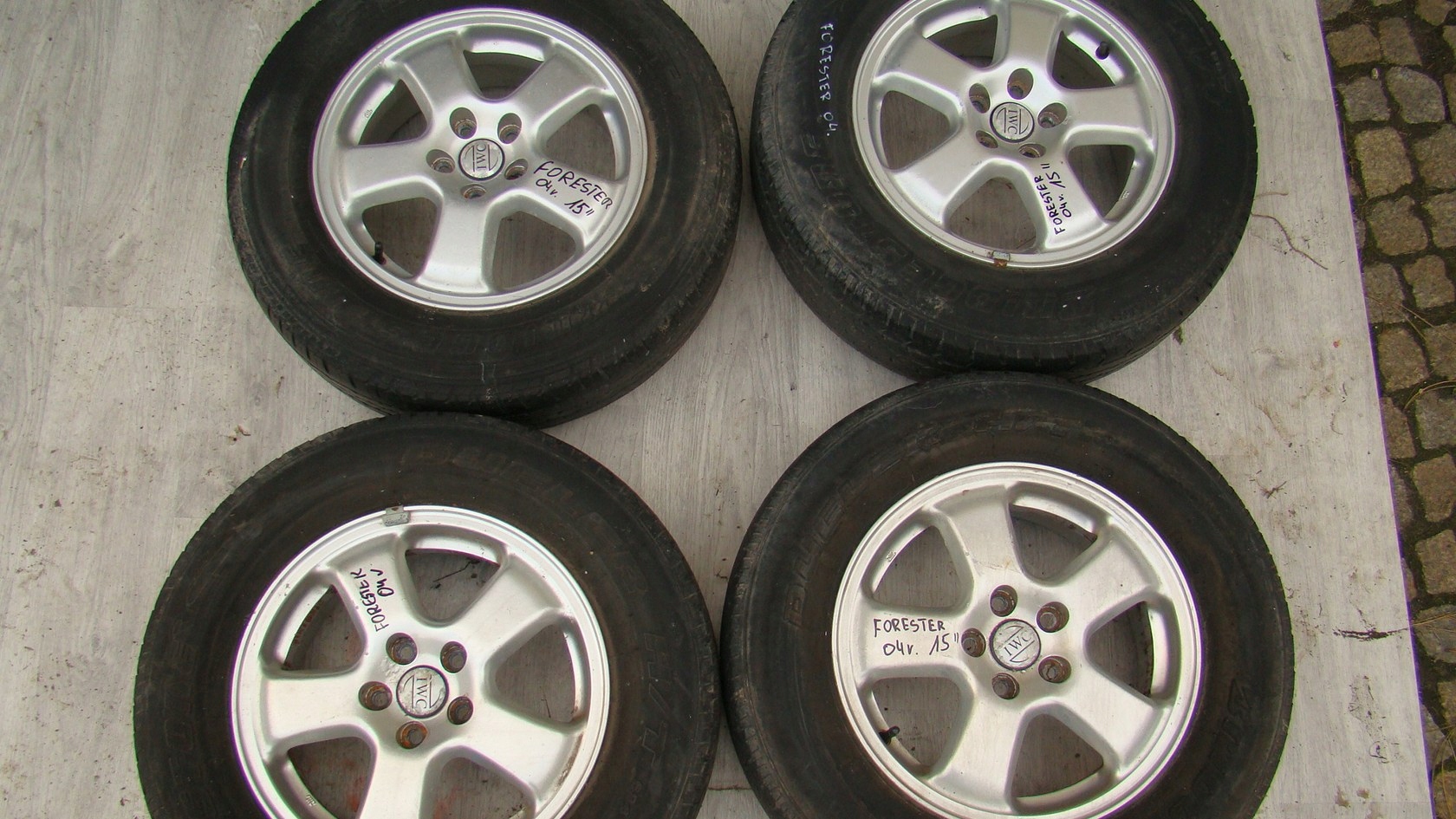 ДИСКИ АЛЮМІНІЄВЕ SUBARU FORESTER II 02-05r 15''