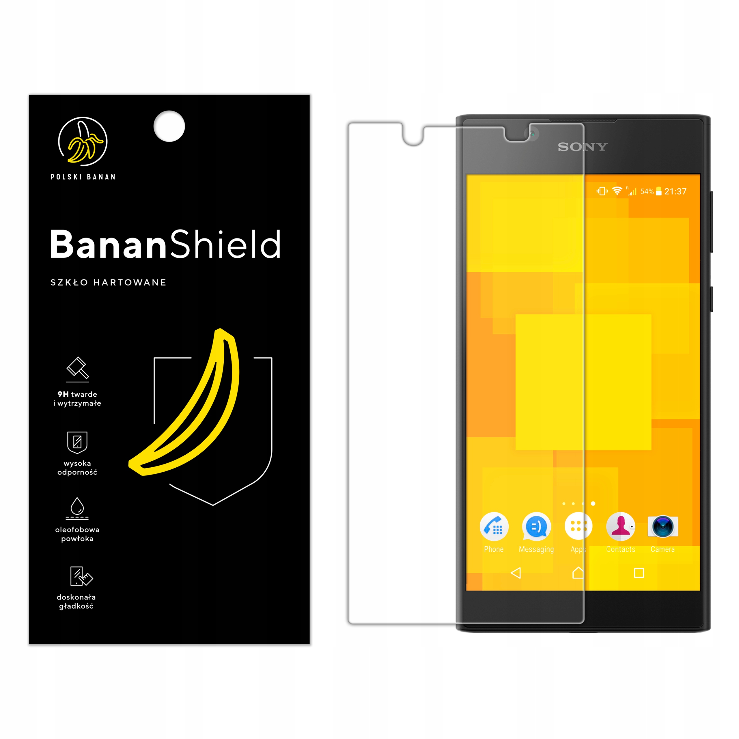 

Szkło Hartowane Polski Banan 9H do Sony Xperia L1