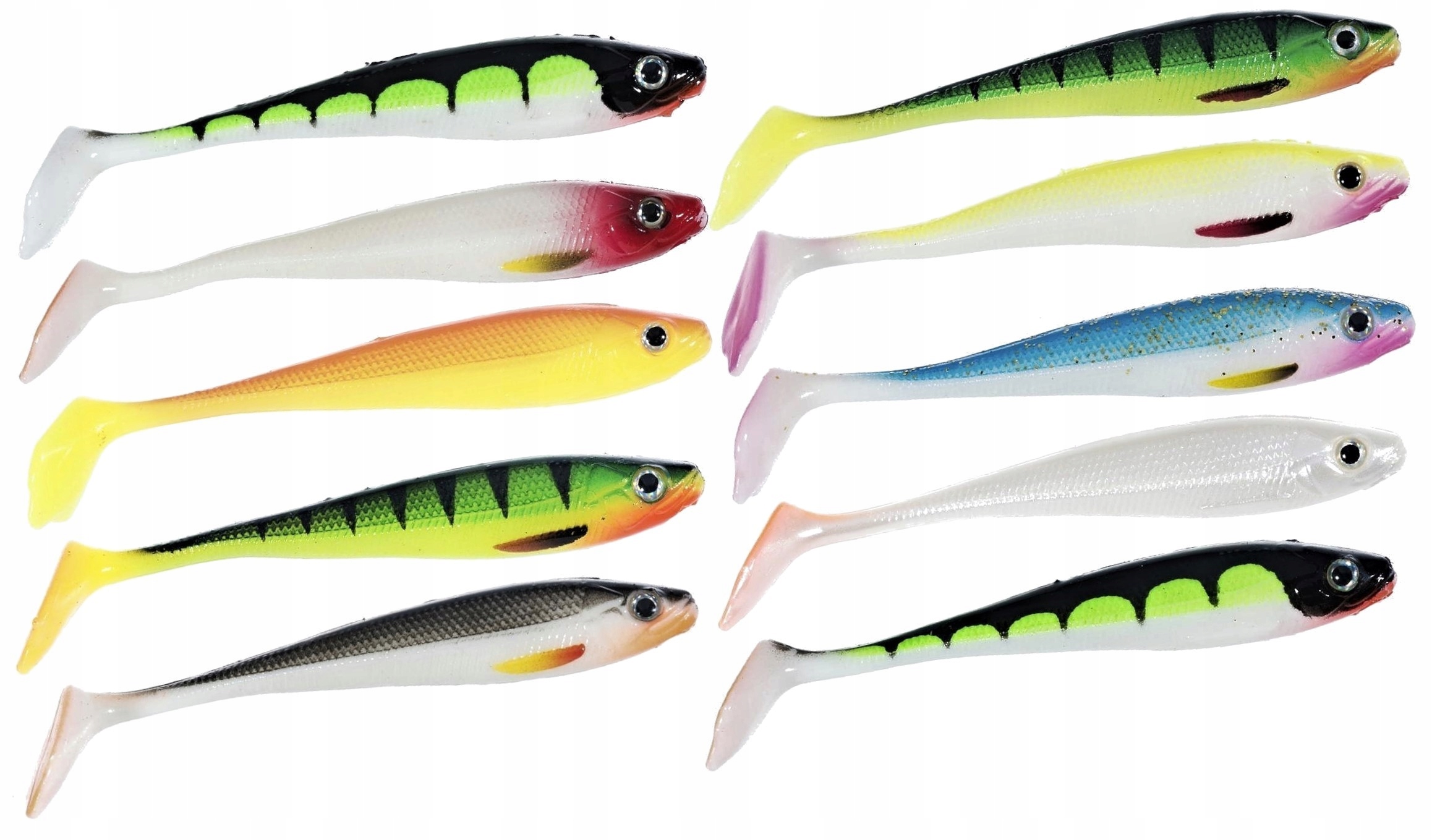 

zestaw gum Jaxon Intensa 10,5cm 10cm na Sandacza