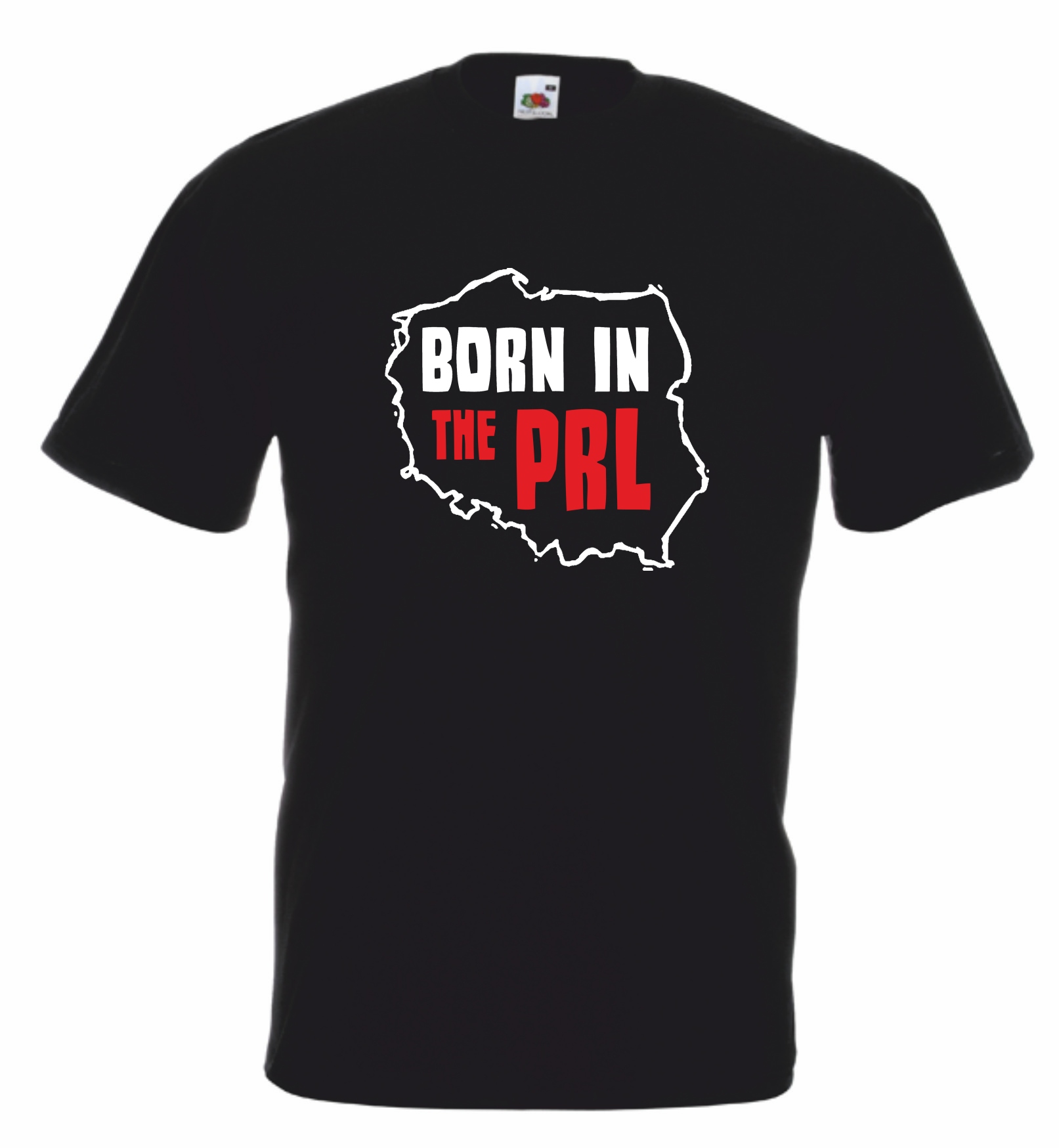 

Koszulka męska Born in Prl Polska Mapa r XL
