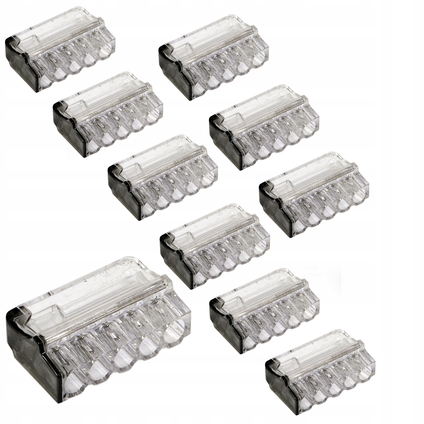 

szybkozłączka elektryczna 5x2,5mm 10 szt złączka