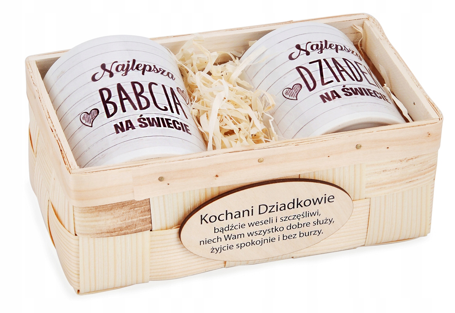 

Zestaw 2 kubki Dzień Babci Dziadka Kubek