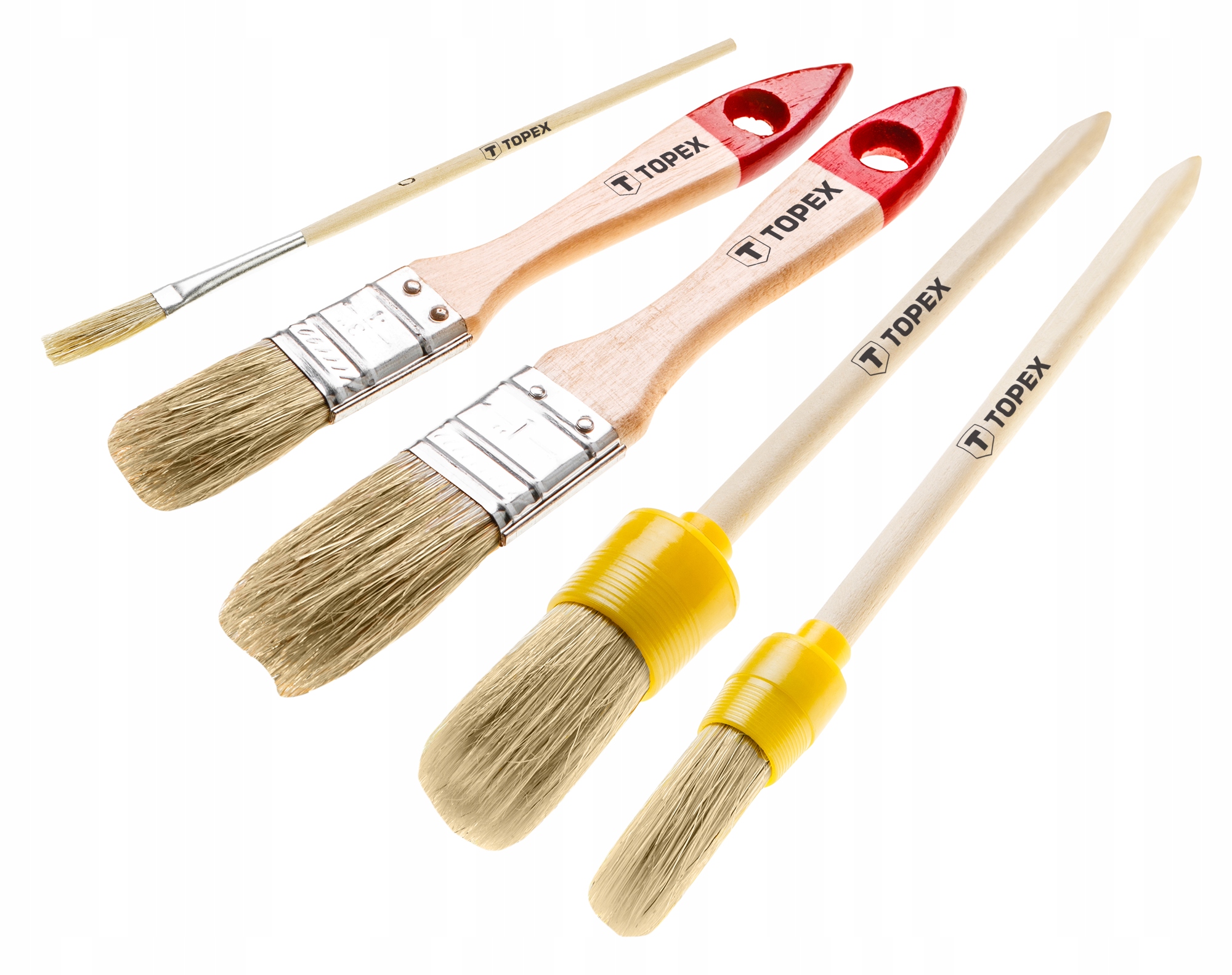 

Topex Zestaw pędzli uniwersalnych remontowych 5szt