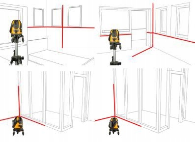 Laser krzyżowy wieloliniowy LAMIGO CROSS 4.4 Rodzaj niwelatora liniowo-krzyżowy