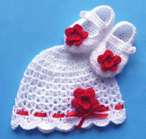 CZAPECZKA+BUCIKI niemowlęca CHRZEST do chrztu biel Płeć Dziewczynki