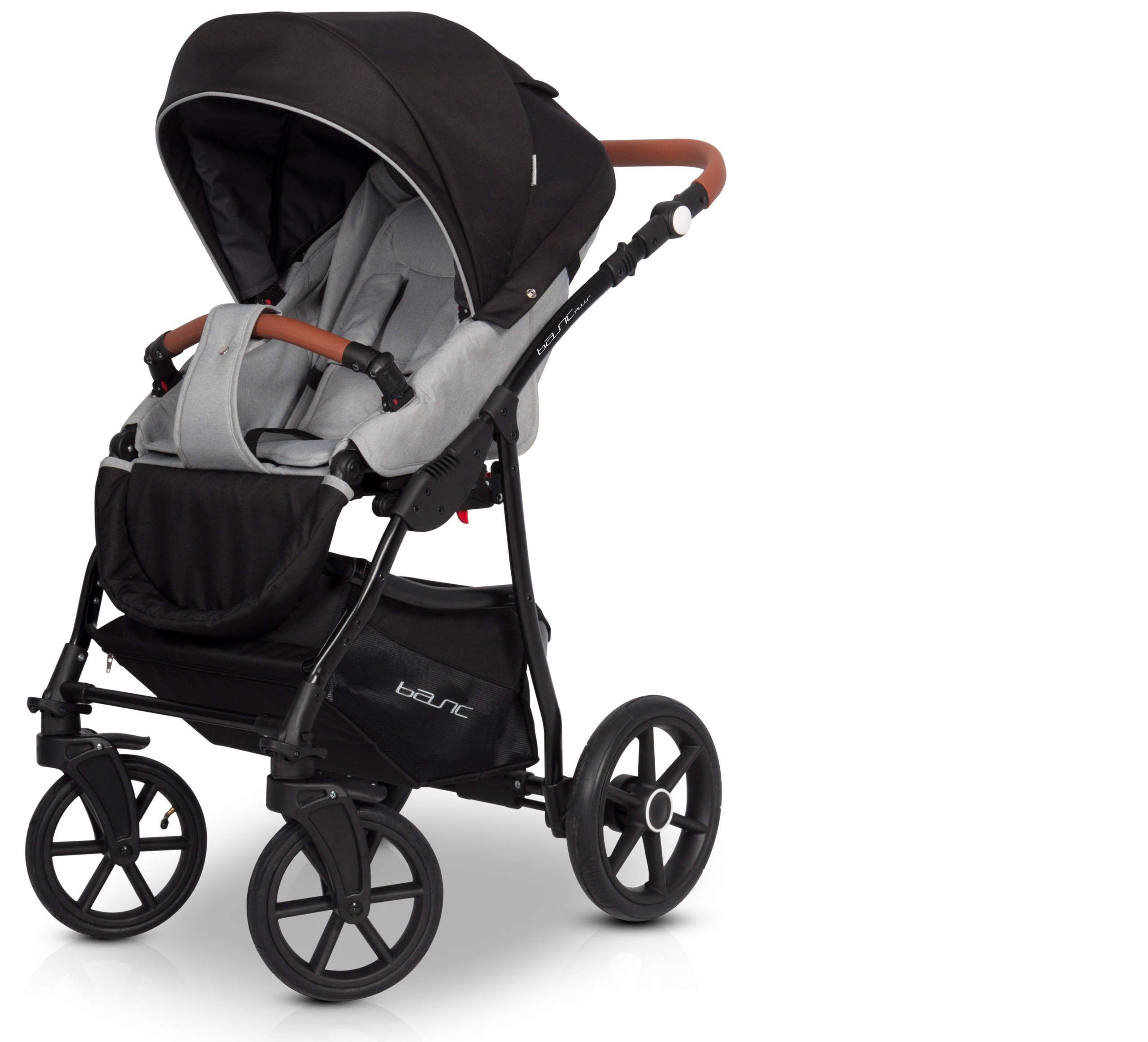 WÓZEK 2w1 GONDOLA SPACER Riko Basic PLUS Grey Fox Marka RIKO