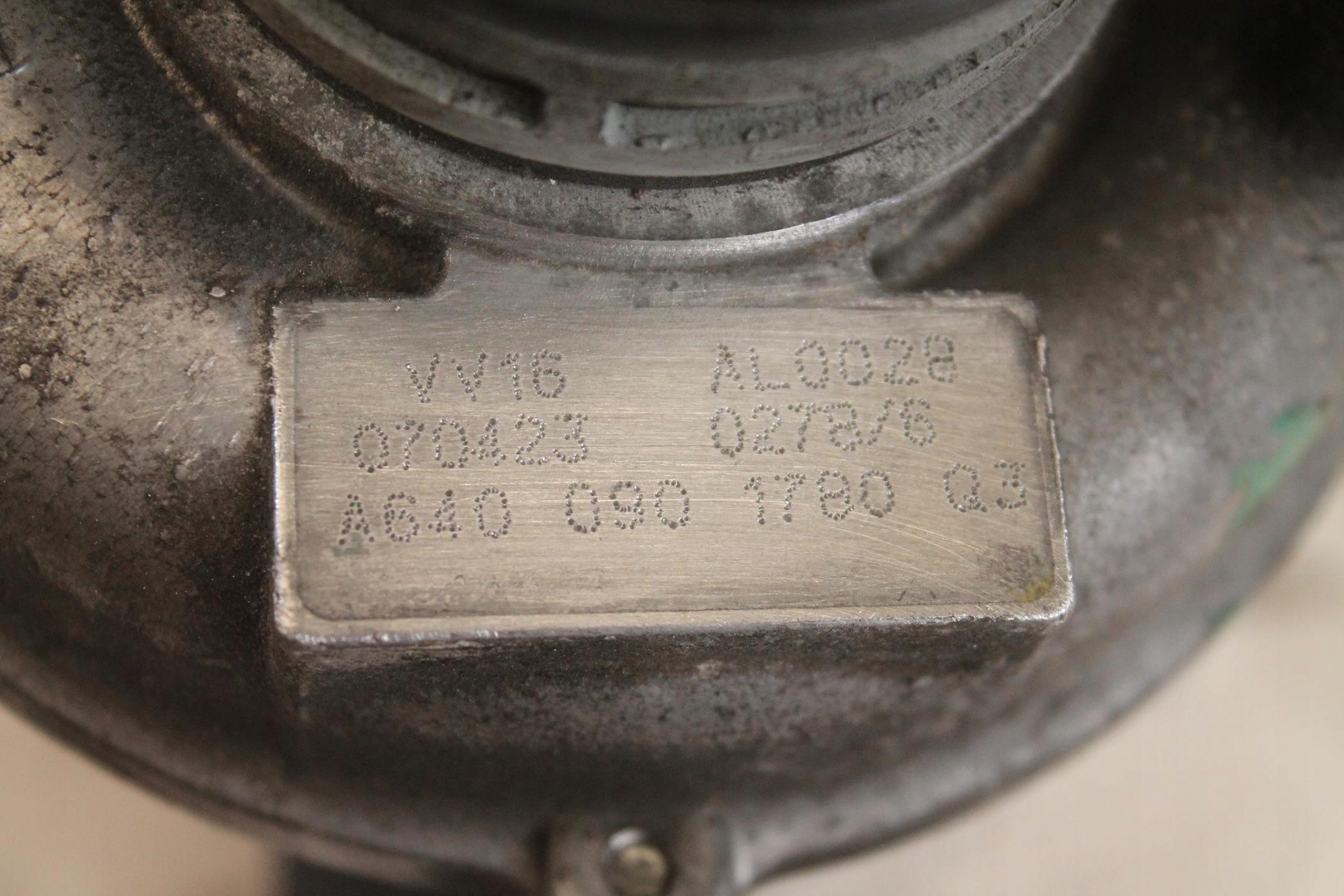 TURBO A6400901780 MERCEDES W169 2.0CDI