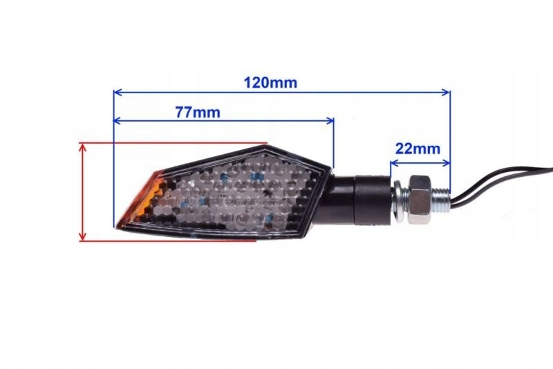 KIERUNKOWSKAZ PARA LED HONDA CB 600 900 HORNET Producent inny