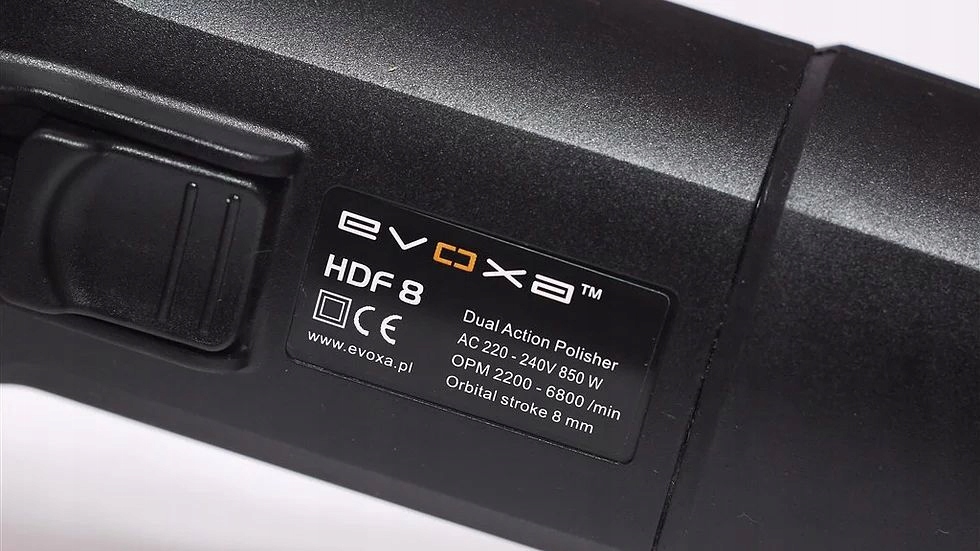 EVOXA Polerka samochodowa Dual Action maszyna HDF8 Marka Evoxa