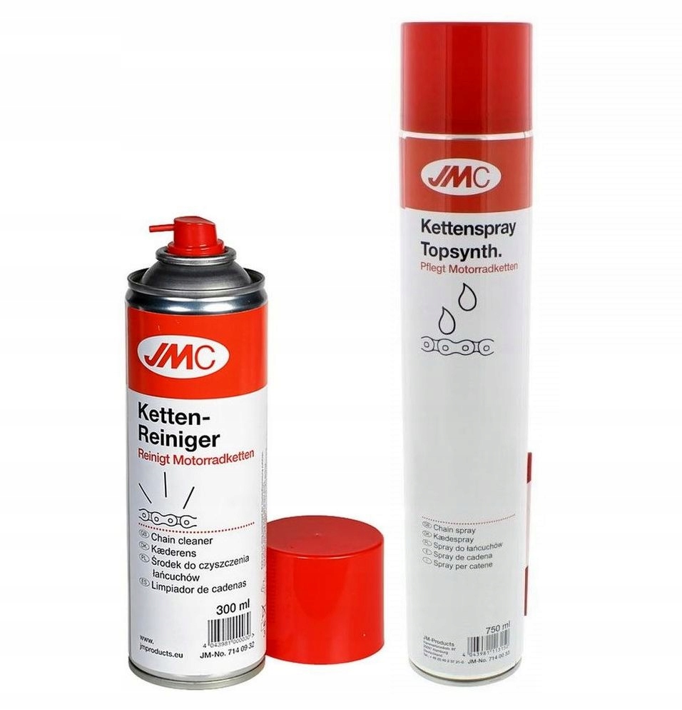 

Jmc Czyścik 300ml + Smar 750ml do Łańcucha Zestaw!