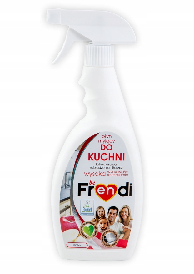 

BeFrendi Płyn myjący do kuchni Jabłko 500ml