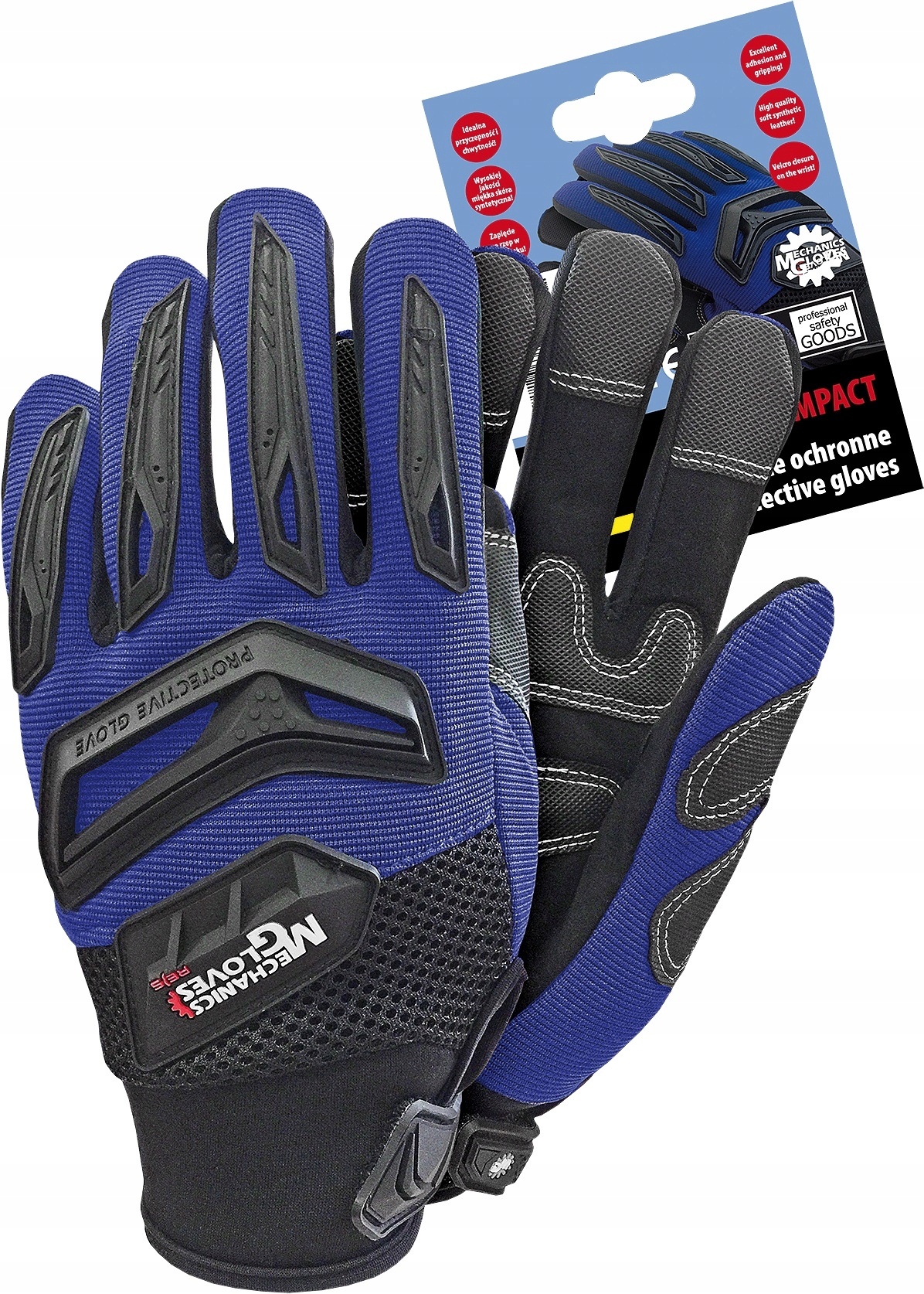 RĘKAWICE ROBOCZE MONTERSKIE MECHANICS IMPACT r. L