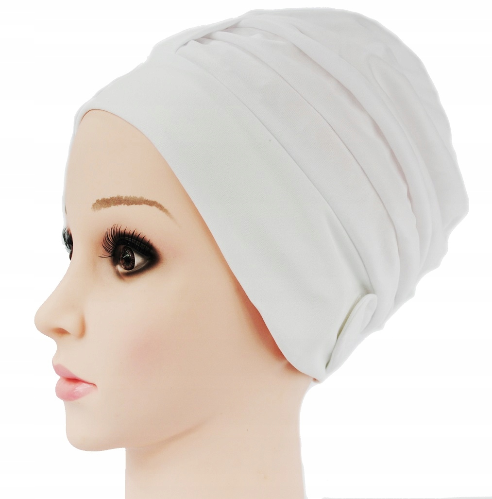 czepek FASHY 3473 TURBAN regulacja z Rzepem kolory Płeć kobieta dziewczynka