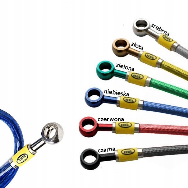 Przewody oplot HEL Yamaha YZF R3 2015 Vehicle Match branded product