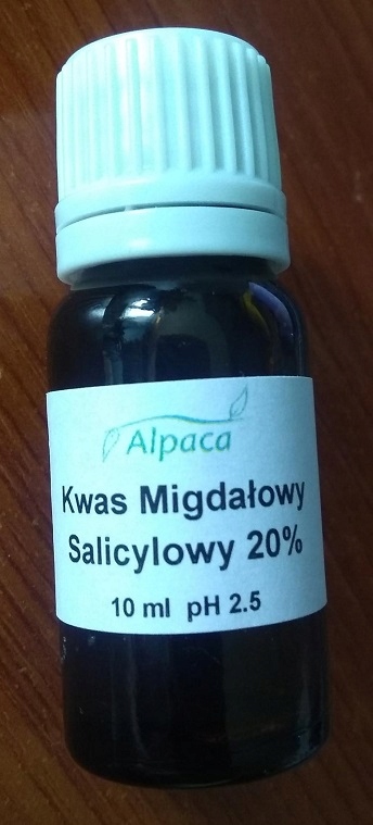 

20 % Kwas Salicylowy Migdałowy 10 ml Bez Alkoholu