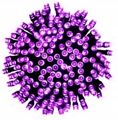 LAMPKI CHOINKOWE 100 LED FIOLET HURT DETAL