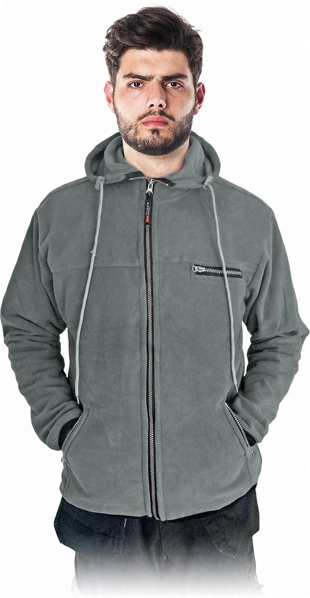 

Bluza polarowa Hood polar ocieplany z Kapturem S