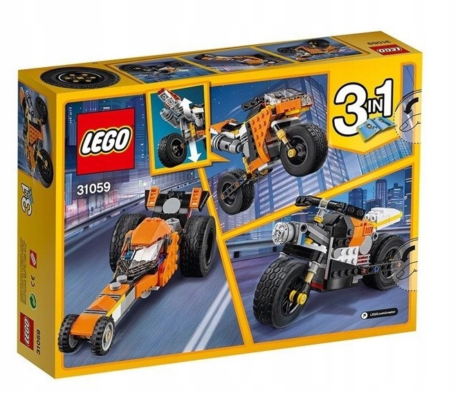 LEGO 31059 CREATOR - MOTOCYKL Z BULWARU SŁOŃCA Marka LEGO