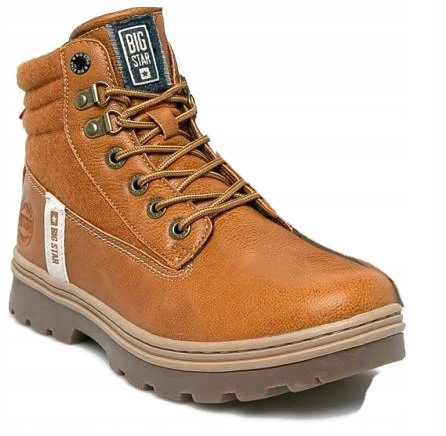 

Buty Męskie Big Star EE174041 Camel Trapery