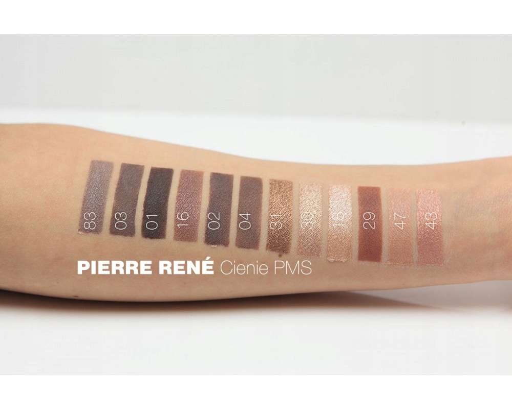 PIERRE RENE-CIEŃ/WKŁAD do PALETY-MAGNETYCZNY-No.83 Produkt wodoodporny nie