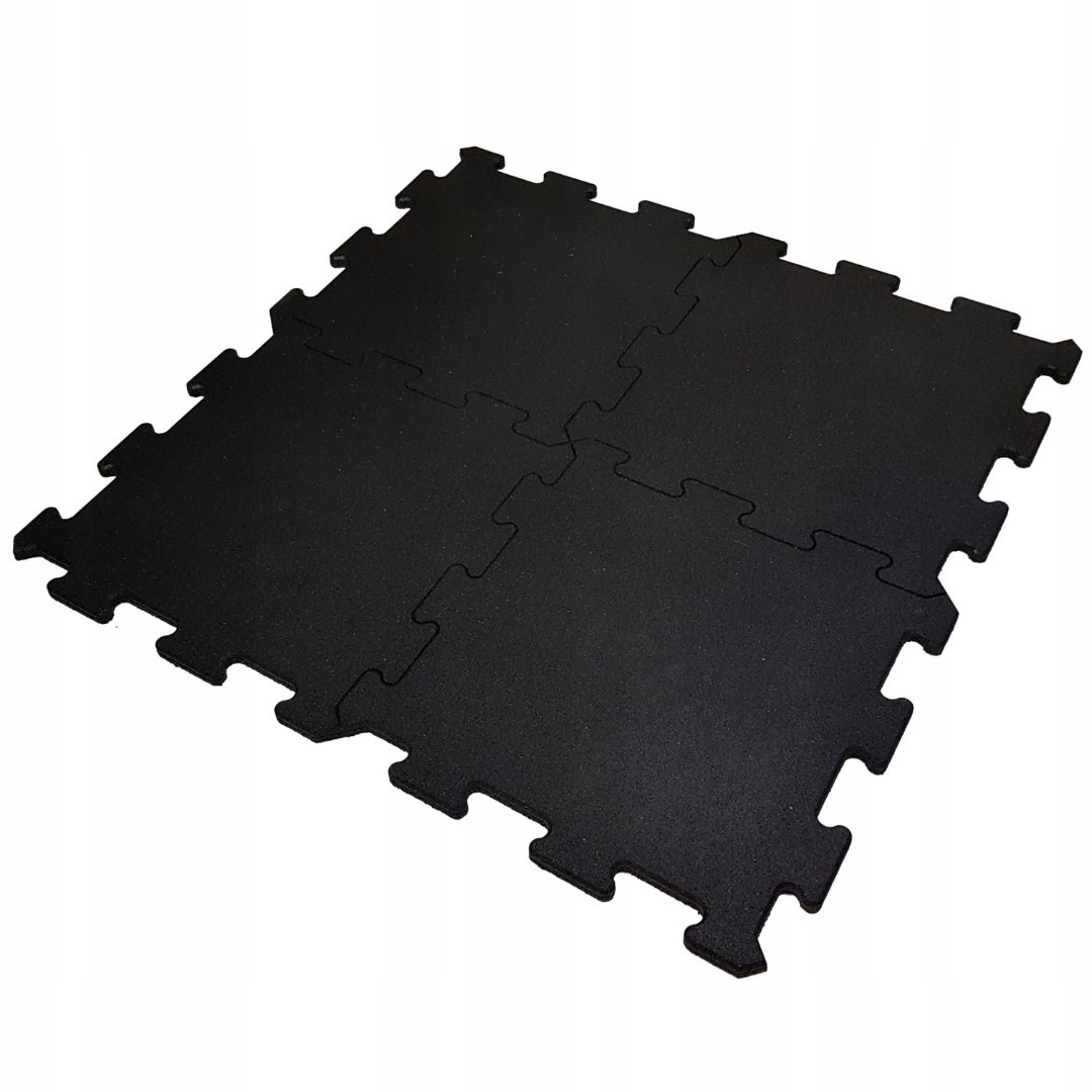 

Podłoga gumowa puzzle do siłowni 20 mm Czarna