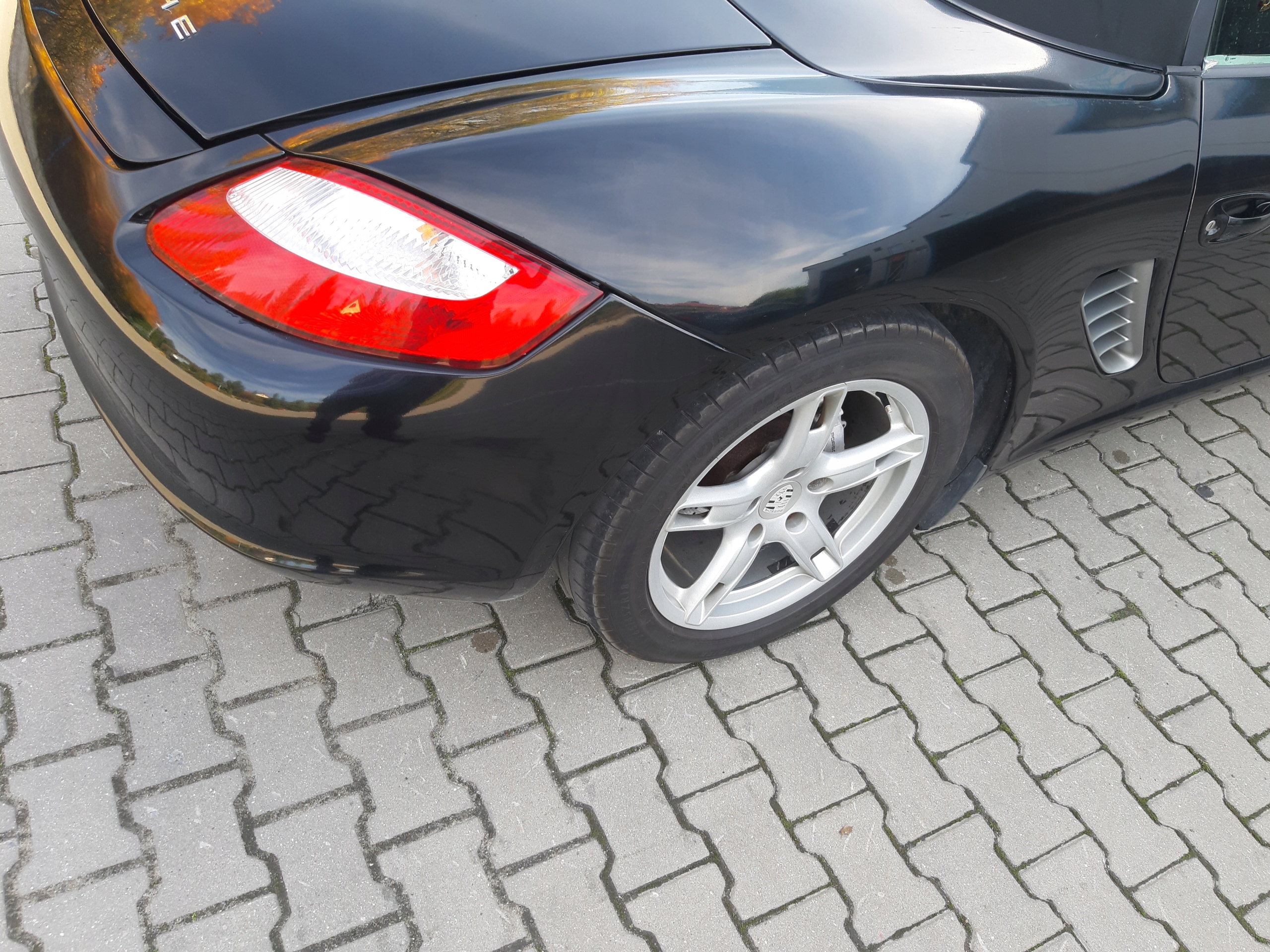 fender rear part rear right PORSCHE BOXSTER 987