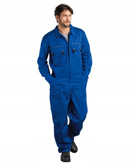 KOMBINEZON OCHRONNY ROBOCZY BHP MOCNY NA ZAMEK L