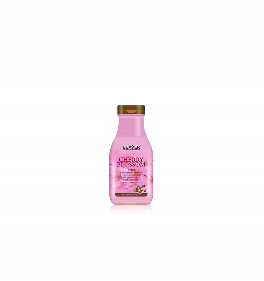 Beaver Cherry Blossom Šampon na vlasy s regulací kožního mazu 350 ml