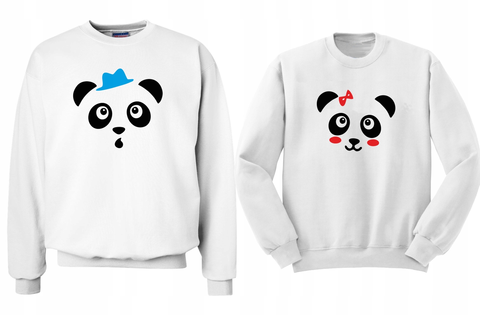 Bluza bluzy dla par zakochanych PANDY