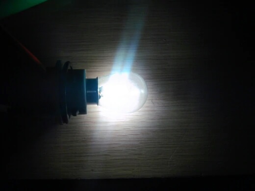 P21W BA15S LED 4x COB FILAMENT 600Lm+ stabilizator Producent Rabel