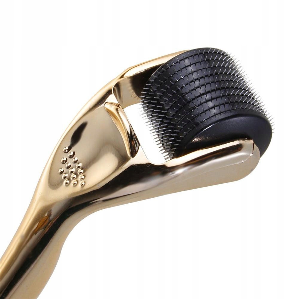 DERMAROLLER GOLD 0.20 mm 540 igieł OCZY Włosy Model DRS3w1