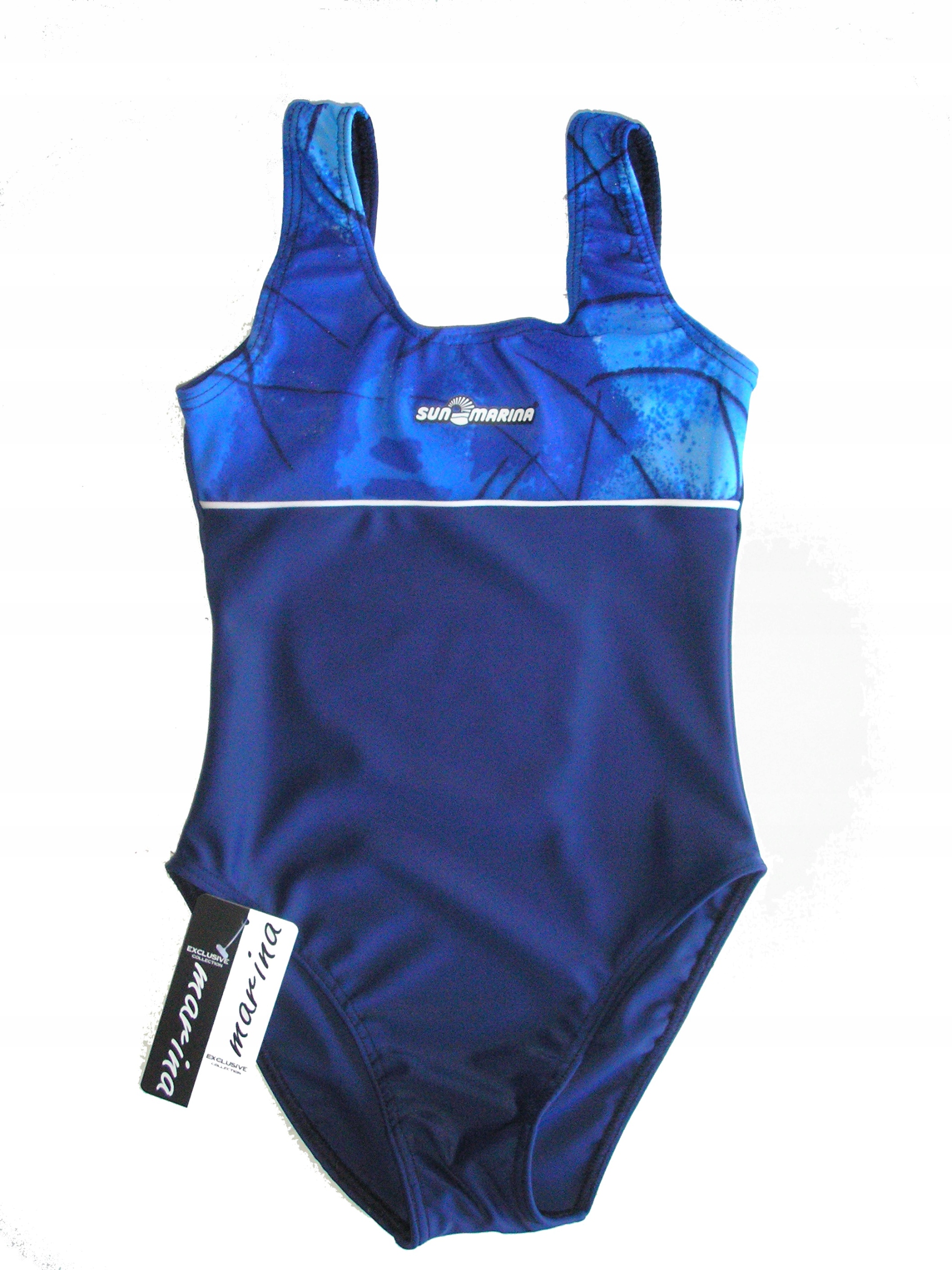 Классический купальник для девочки до 140 роз