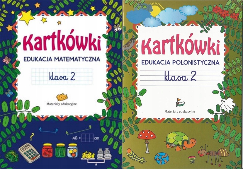 

Kartkówki matematyczne i polonistyczne klasa 2