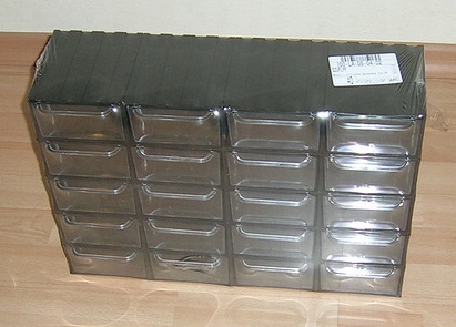 Zestaw z szufladkami moduł x 20szt Producent Konger