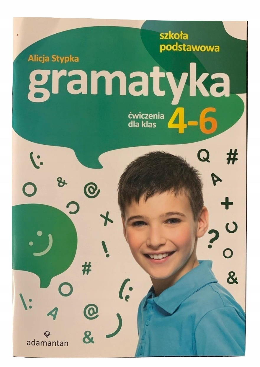 Sprawdziany Z GRAMATYKI KLASA 4 5 6 TESTY (9010071701) Podręcznik Allegro