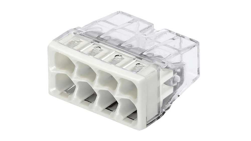 

Złączka Wago Compact 8 x 0,5-2,5mm transparentna