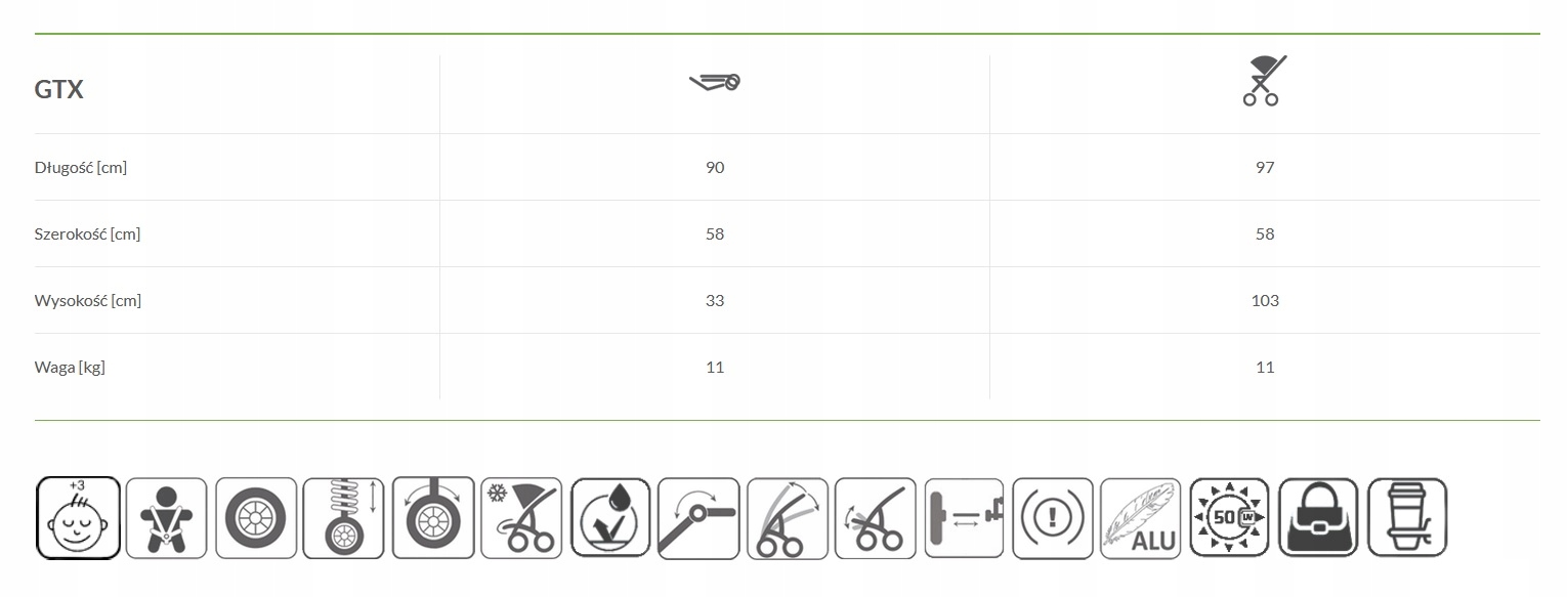 WÓZEK SPACEROWY BABY MERC GTX Marka Baby Merc