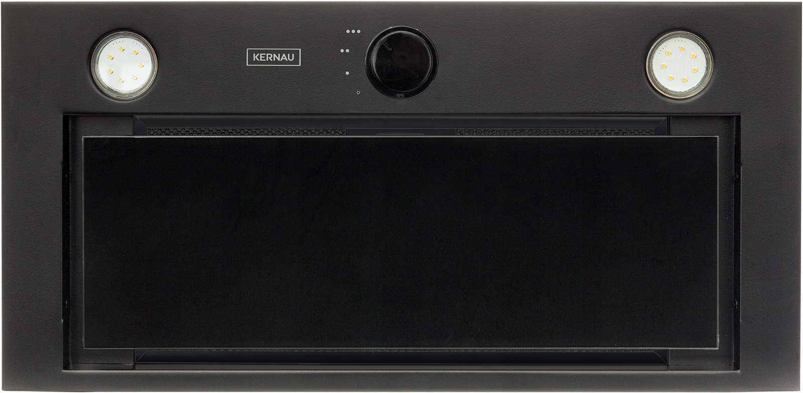 Okap KERNAU KBH 0860.1 B LED 342m3/h czarny 65dB
