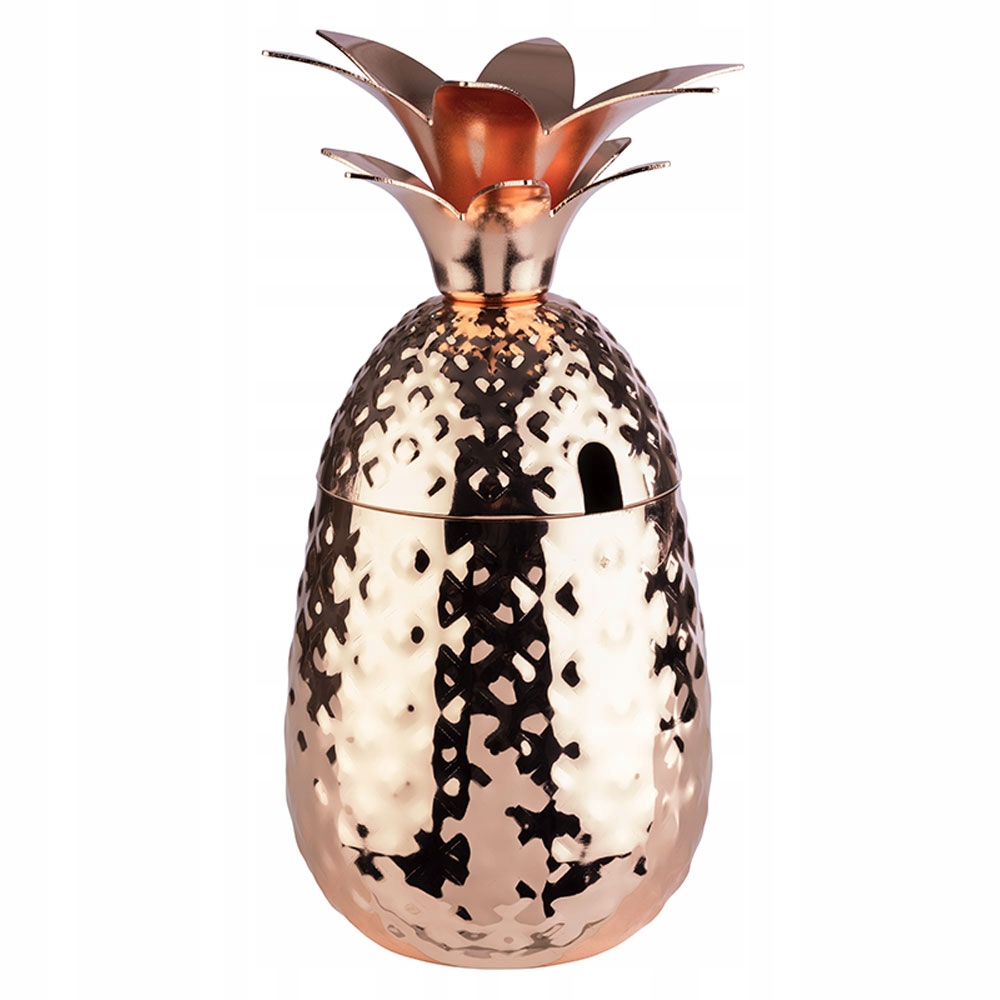 

Miedziana szklanka do drinków koktajl ananas 0,5 L