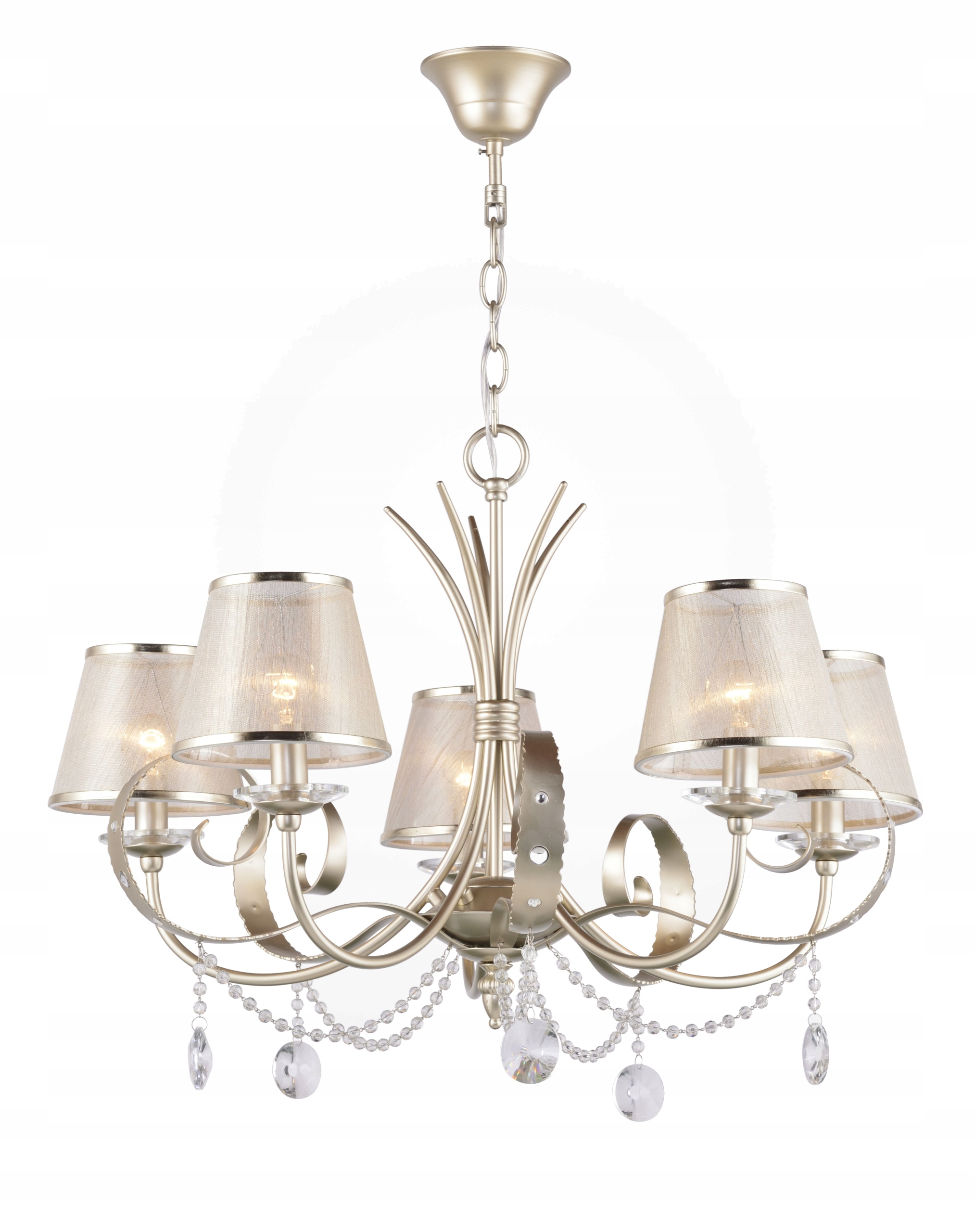 LAMPA STOLIKOWA KRYSZTAŁOWA ITALIAN GOLD LIVI 1T OBNIŻKA CENY Kolekcja Livi