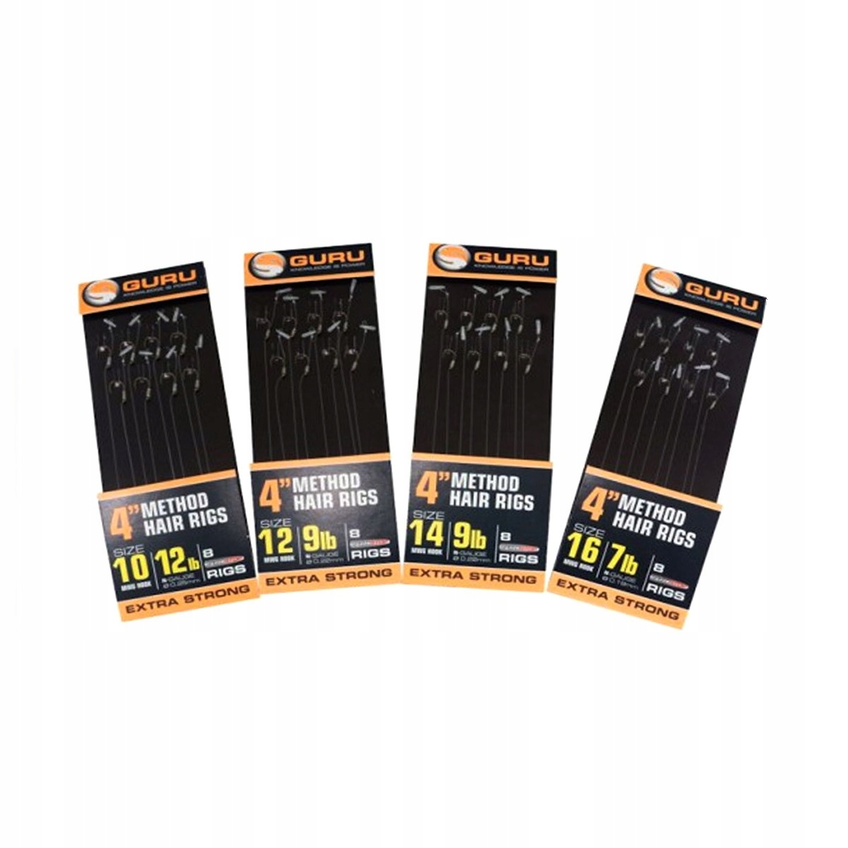 

Guru Przypony 4''Method Hair Rigs nr14 0,22 10cm